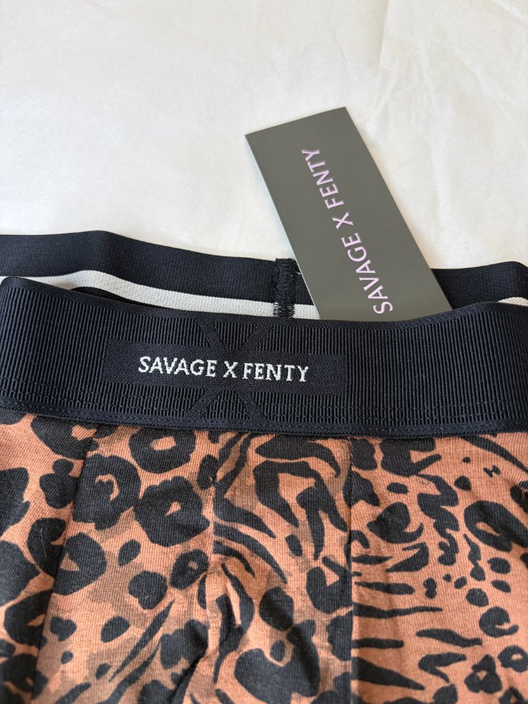 New Savage X Fenty Cotton Boxer Briefs Animal Print Size S — image 2 of 8
